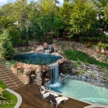  ogrody ogród marzeń projektowanie ogrodów magiczny ogród woda realizacja wykonanie oczko wodospad